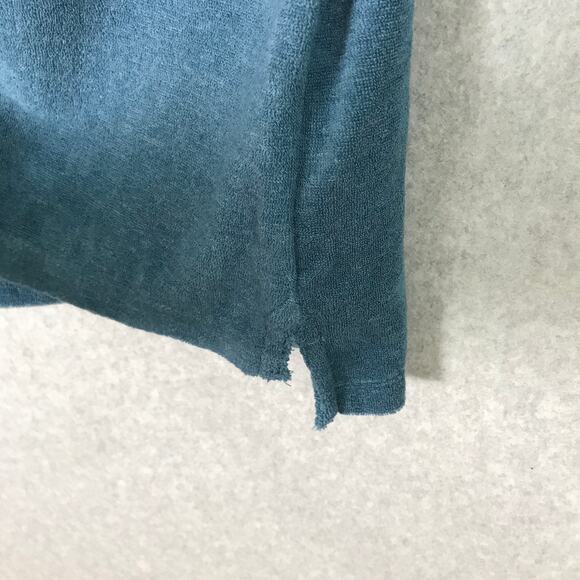 Reebok Polo Shirt Boys XL 18 20 Blue Terry Cloth Golf Tennis Beach Preppy Beach - Picture 6 of 9